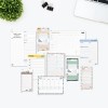 A4 Tear Off Monthly Planner | Comprehensive Monthly To Do List | For Office, Home & School | 50 Sheets Per Pad, 80 GSM | TOPA4M3